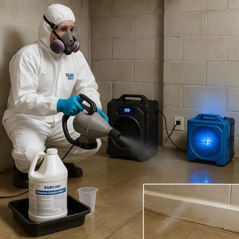 Sanitization and Odor Removal process in Yamhill, OR