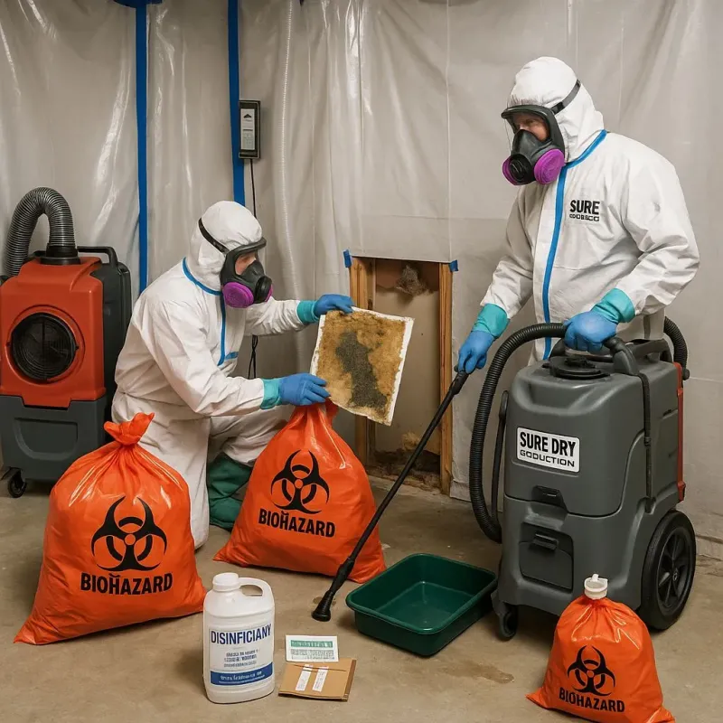 Contaminated Water Handling Protocols process in Yamhill, OR